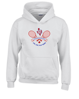 Carter Riverside HS Tennis Play Tennis - Unisex Hoodie