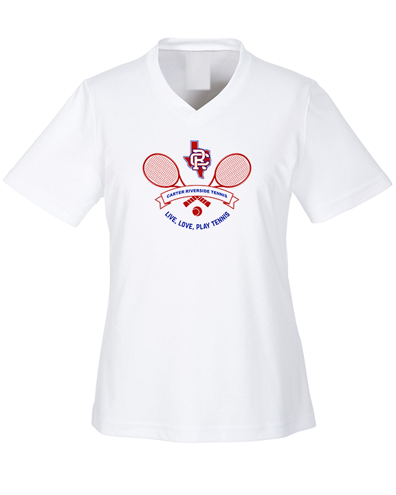 Carter Riverside HS Tennis Play Tennis - Womens Performance Shirt