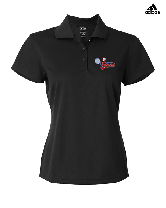 Carter Riverside HS Tennis Swirl - Adidas Womens Polo