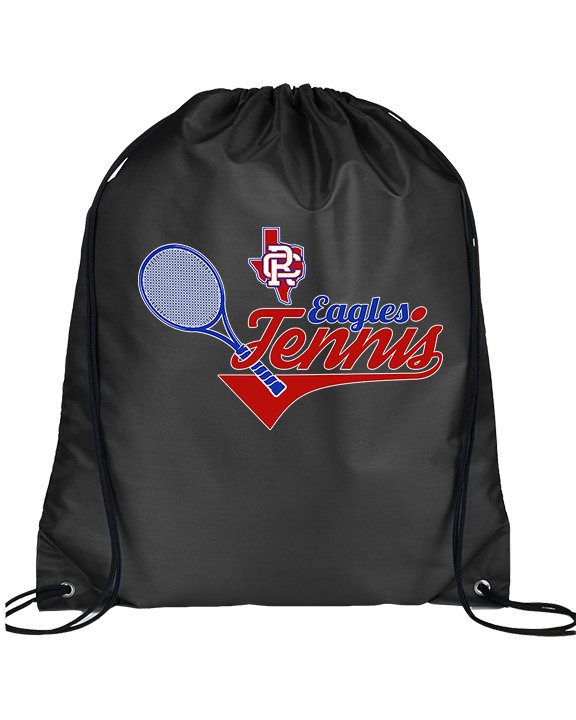 Carter Riverside HS Tennis Swirl - Drawstring Bag