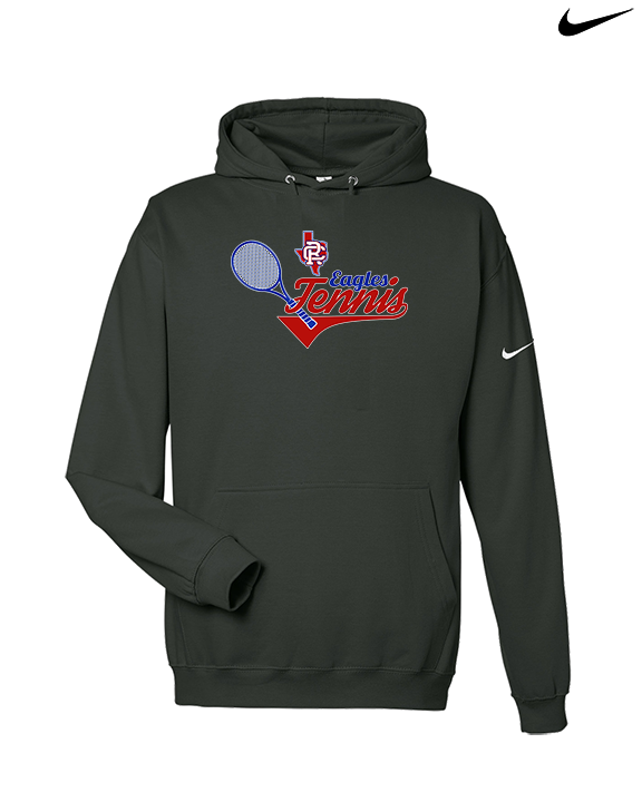 Carter Riverside HS Tennis Swirl - Nike Club Fleece Hoodie
