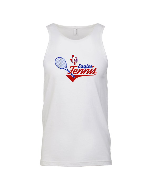 Carter Riverside HS Tennis Swirl - Tank Top