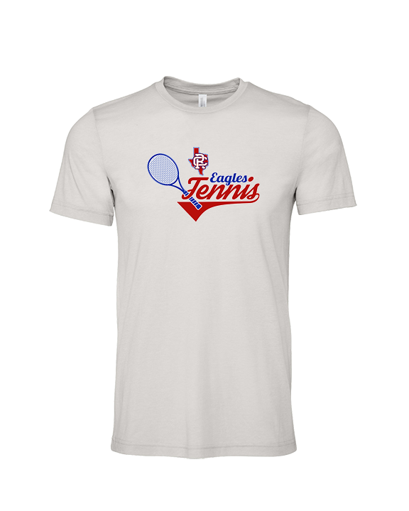 Carter Riverside HS Tennis Swirl - Tri-Blend Shirt