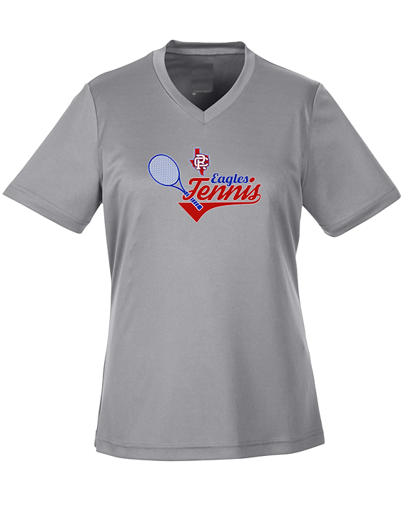Carter Riverside HS Tennis Swirl - Womens Performance Shirt