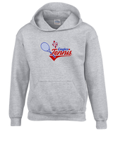 Carter Riverside HS Tennis Swirl - Youth Hoodie