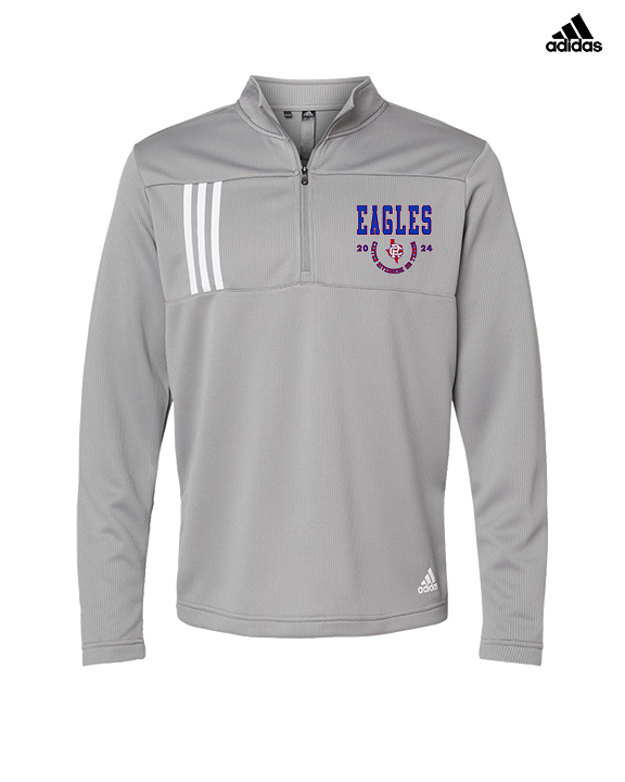 Carter Riverside HS Tennis Swoop - Mens Adidas Quarter Zip