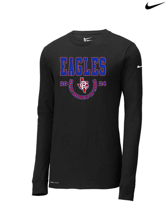 Carter Riverside HS Tennis Swoop - Mens Nike Longsleeve