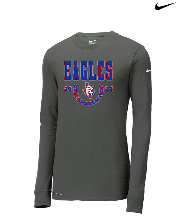 Carter Riverside HS Tennis Swoop - Mens Nike Longsleeve