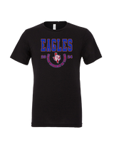 Carter Riverside HS Tennis Swoop - Tri-Blend Shirt