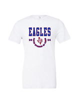 Carter Riverside HS Tennis Swoop - Tri-Blend Shirt