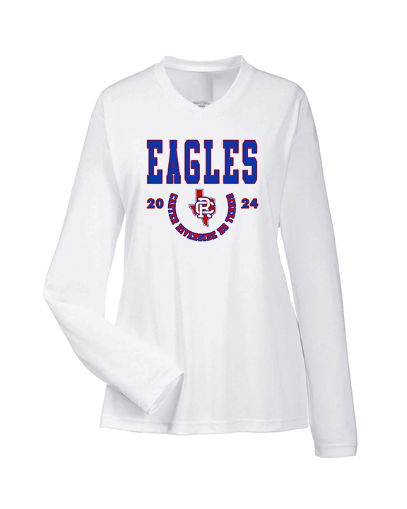 Carter Riverside HS Tennis Swoop - Womens Performance Longsleeve