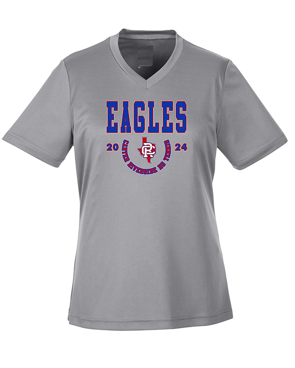 Carter Riverside HS Tennis Swoop - Womens Performance Shirt