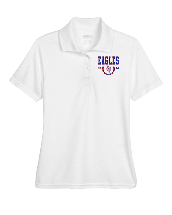 Carter Riverside HS Tennis Swoop - Womens Polo