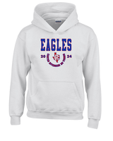 Carter Riverside HS Tennis Swoop - Youth Hoodie