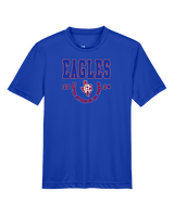 Carter Riverside HS Tennis Swoop - Youth Performance Shirt