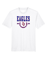 Carter Riverside HS Tennis Swoop - Youth Performance Shirt