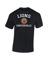 Carterville HS Baseball Custom Paw - Cotton T-Shirt