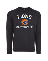 Carterville HS Baseball Custom Paw - Crewneck Sweatshirt