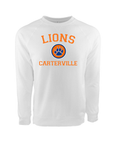 Carterville HS Baseball Custom Paw - Crewneck Sweatshirt