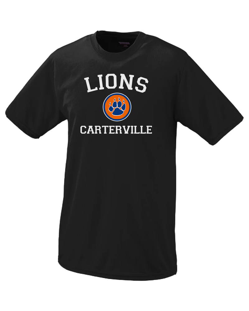 Carterville HS Baseball Custom Paw - Performance T-Shirt