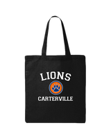 Carterville HS Baseball Custom Paw - Tote Bag