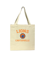 Carterville HS Baseball Custom Paw - Tote Bag