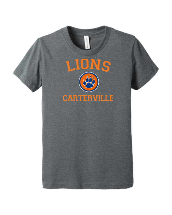 Carterville HS Baseball Custom Paw - Youth T-Shirt