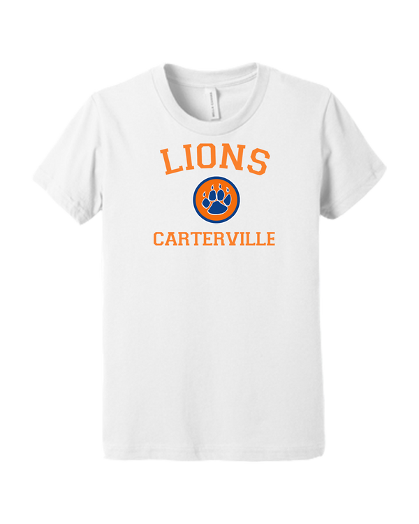 Carterville HS Baseball Custom Paw - Youth T-Shirt
