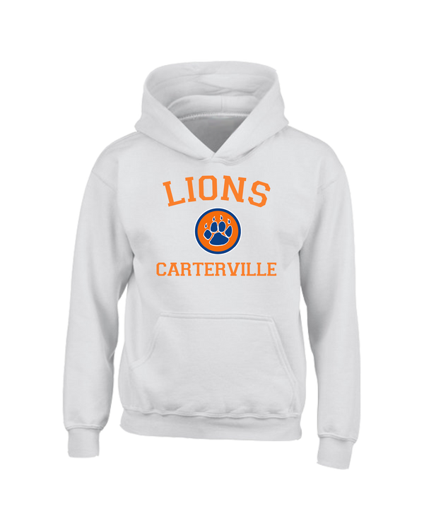 Carterville HS Baseball Custom Paw - Youth Hoodie