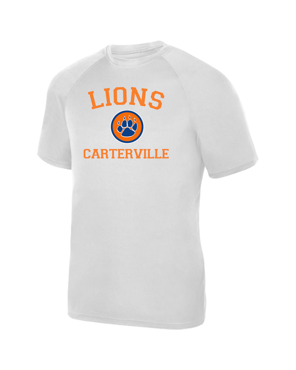 Carterville HS Baseball Custom Paw - Youth Performance T-Shirt