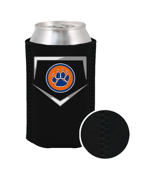 Carterville HS Paw Plate - Koozie