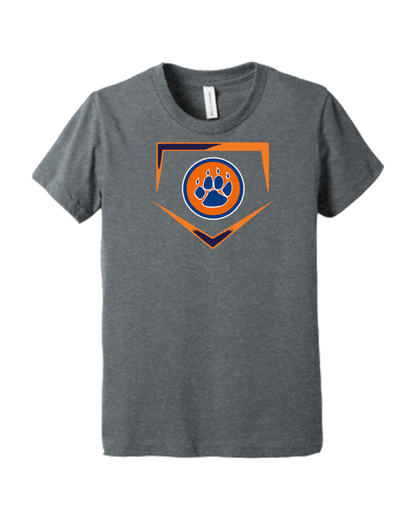 Carterville HS Paw Plate - Youth T-Shirt