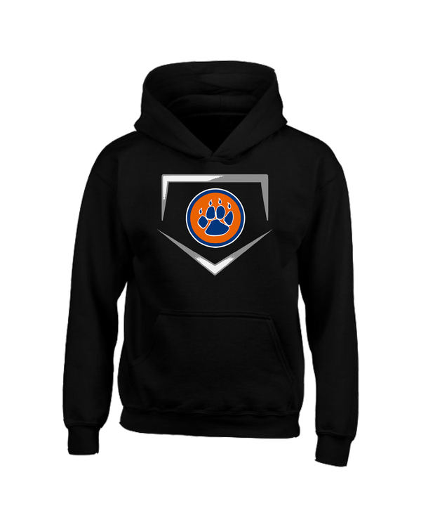 Carterville HS Paw Plate - Youth Hoodie