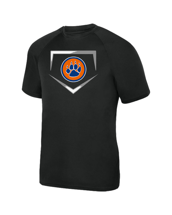 Carterville HS Paw Plate - Youth Performance T-Shirt