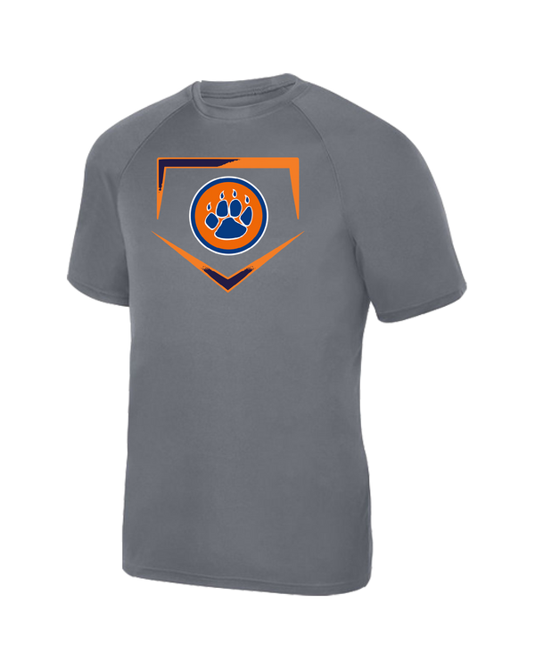 Carterville HS Paw Plate - Youth Performance T-Shirt