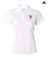 Carterville HS Paw Plate - Adidas Womens Polo