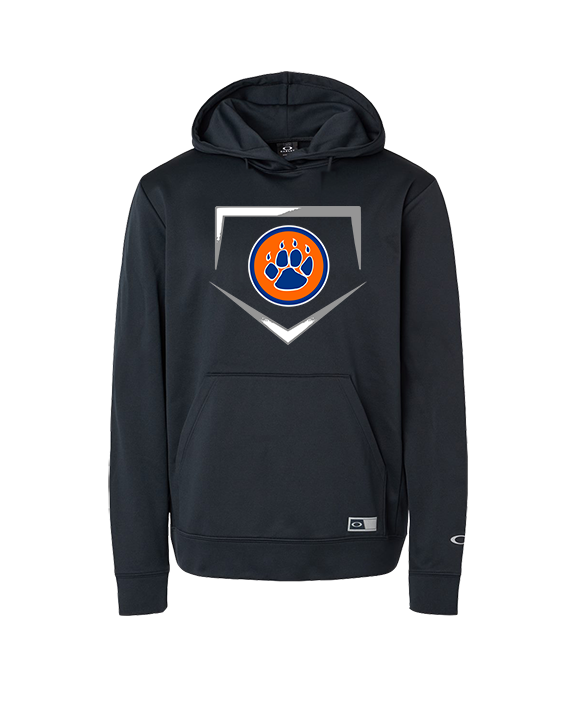 Carterville HS Paw Plate - Oakley Performance Hoodie
