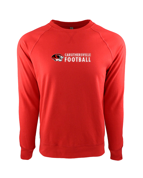 Caruthersville HS Football Basic - Crewneck Sweatshirt
