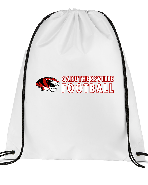 Caruthersville HS Football Basic - Drawstring Bag