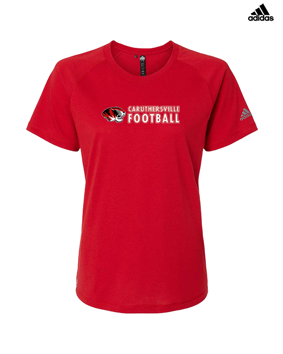 Caruthersville HS Football Basic - Womens Adidas Performance Shirt
