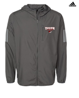 Caruthersville HS Football Dad - Mens Adidas Full Zip Jacket