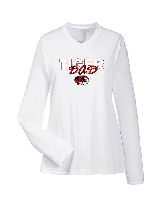 Caruthersville HS Football Dad - Womens Performance Longsleeve