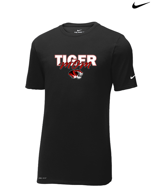 Caruthersville HS Football Mom - Mens Nike Cotton Poly Tee