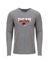 Caruthersville HS Football Mom - Tri-Blend Long Sleeve
