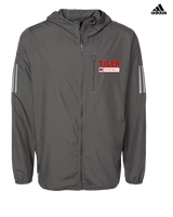 Caruthersville HS Football Pennant - Mens Adidas Full Zip Jacket