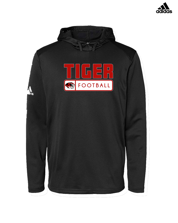 Caruthersville HS Football Pennant - Mens Adidas Hoodie