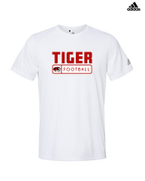 Caruthersville HS Football Pennant - Mens Adidas Performance Shirt