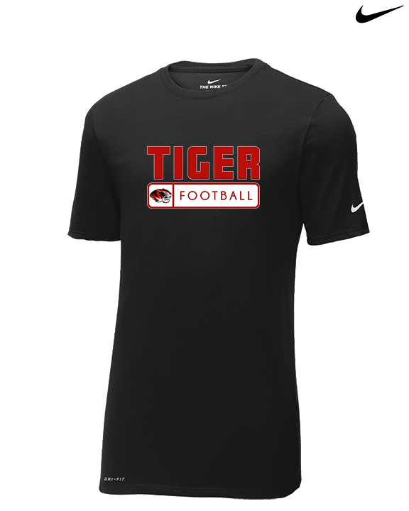 Caruthersville HS Football Pennant - Mens Nike Cotton Poly Tee