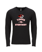 Caruthersville HS Football Vs Everybody - Tri-Blend Long Sleeve
