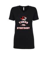 Caruthersville HS Football Vs Everybody - Womens Vneck